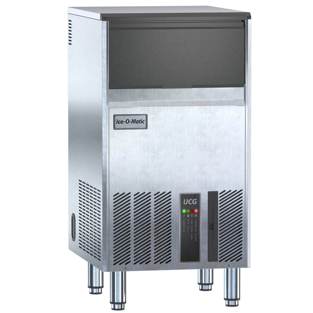 Ice-O-Matic UCG130GA 18 1/4"W Top Hat Undercounter Ice Machine - 121 lbs/day, Air Cooled, 115v