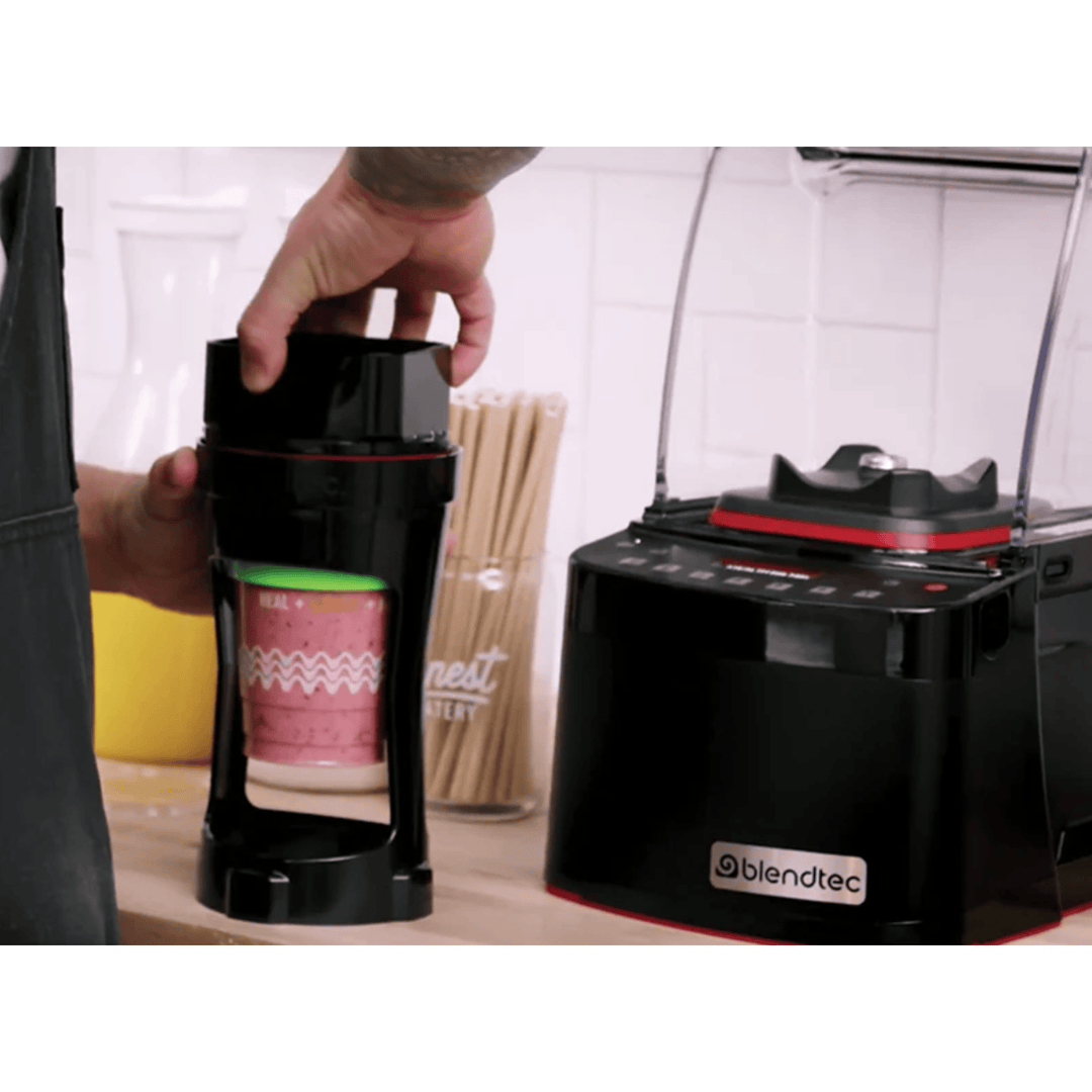 Blendtec Stealth Nitro X Commercial Frothing Blender – SNBSXC2901-B1L, 3.8 HP, Programmable, Quiet, NSF Certified