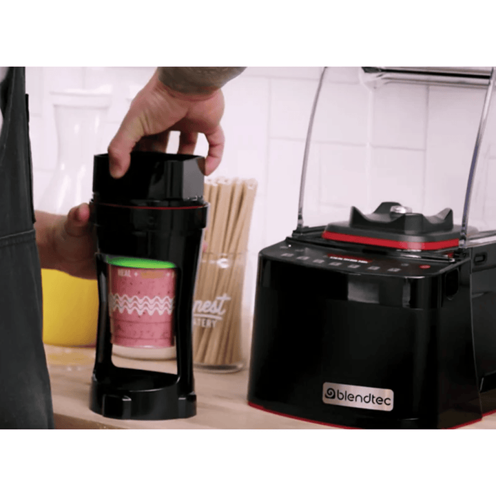 Blendtec Stealth Nitro X Commercial Frothing Blender – SNBSXC2901-B1L, 3.8 HP, Programmable, Quiet, NSF Certified