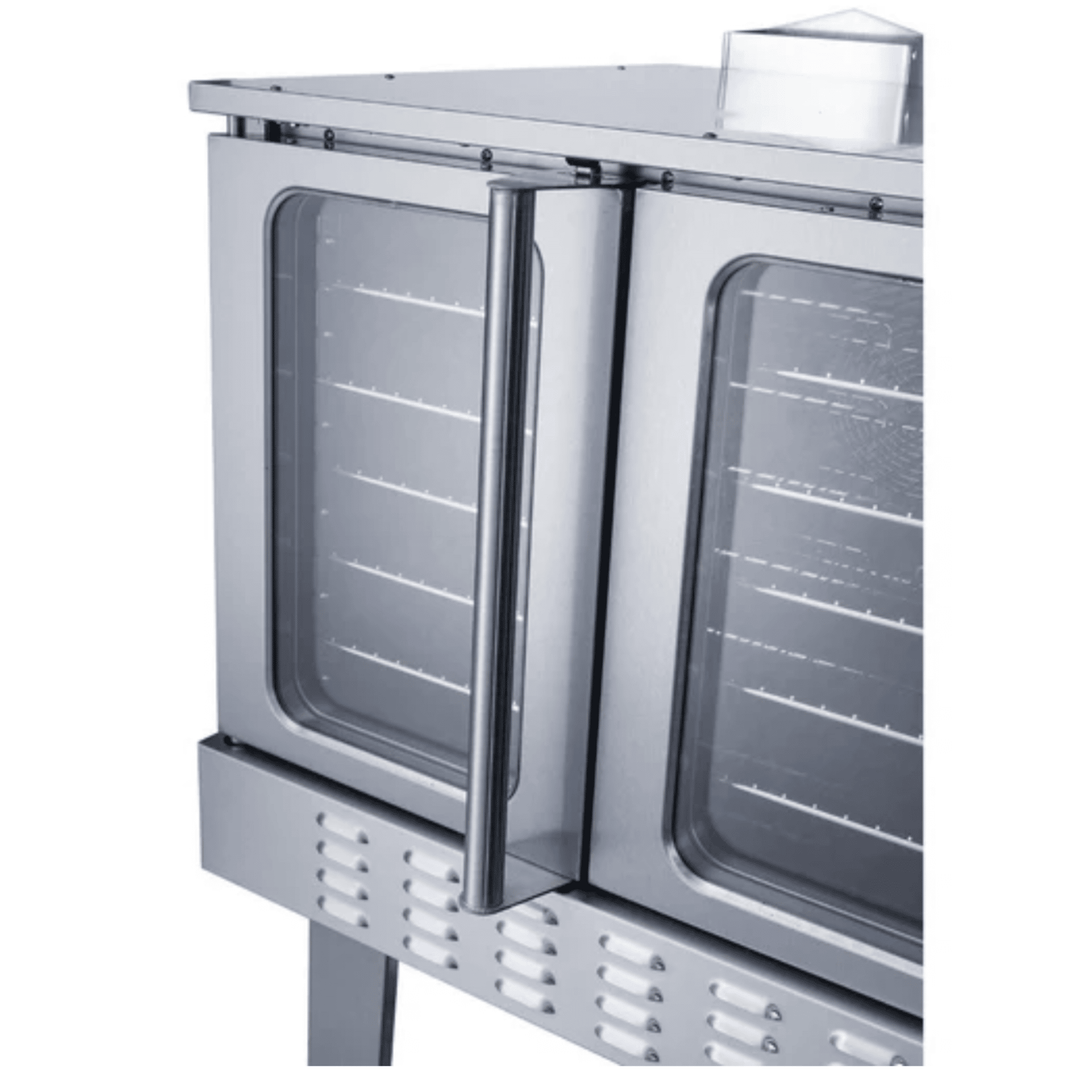 Dukers DCCOG1 Single Gas Convection Oven – 54,000 BTU, Stainless Steel, Commercial Grade