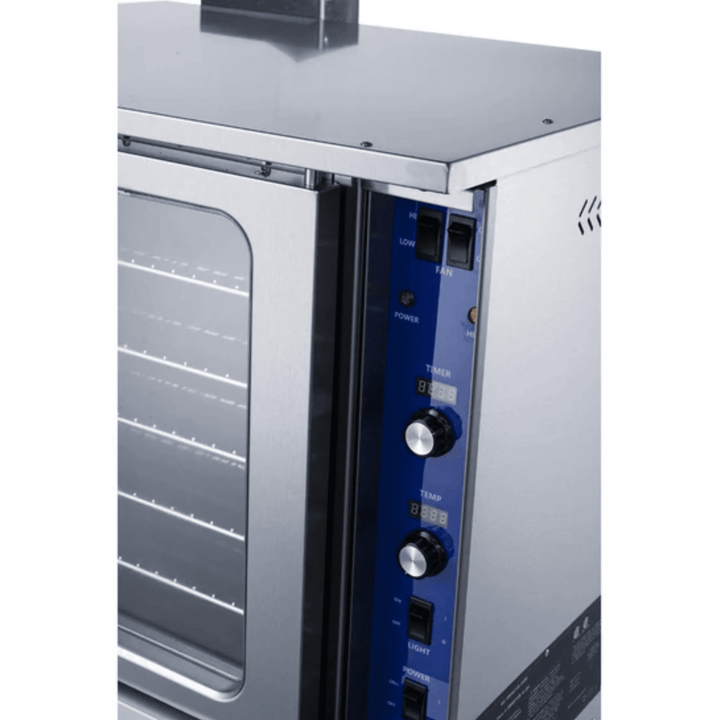 Dukers DCCOG1 Single Gas Convection Oven – 54,000 BTU, Stainless Steel, Commercial Grade